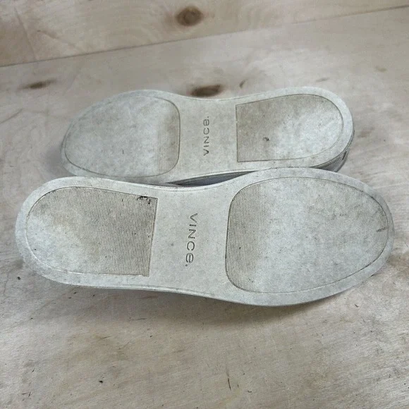 Vince Womens 6.5 Velour Velvet Slip On Athletic Sneaker Shoes Pink - Picture 6 of 7